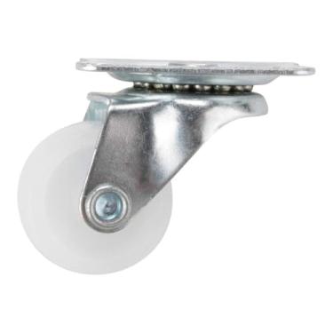 Imagem de Rodízio, Rodízio, 4 Peças Rodízios de 1 Polegada PP Roda de Rolo de Placa Superior para Móveis de Carrinho, Rodízios de Placa, Rodízios de Placa