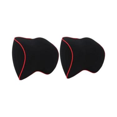 Imagem de Travesseiro De Encosto De Cabeça De Pescoço De Carro De Espuma De Memó