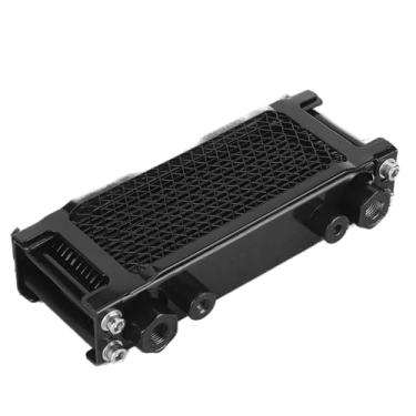 Imagem de Refrigerador de óleo do Motor de Motocicleta, Motocicleta Refrigerador de óleo Radiador de Alumínio Alumínio do Motor de óleo de Resfriamento de óleo Com Acessórios para o Carro de Macaco 100 a 250