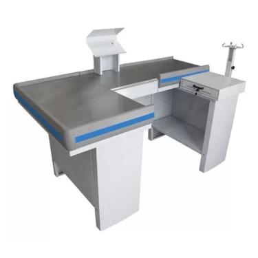 Imagem de Check-out Caixa Supermercado Kit Automação Com Furação 1,80