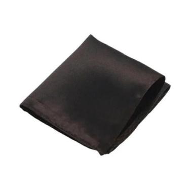 Imagem de Lenço de Bolso Masculino Vintage - Quadrado, Sólido e para Padrinhos d