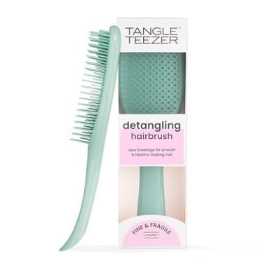 Imagem de Tangle Teezer - Escova de cabelo desembaraçadora The Wet Detangler para texturas finas e frágeis. Cor: Azul-água