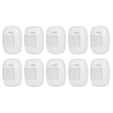 Imagem de Kit 10 Sensor Infravermelho Sem Fio Ivp 4000 Smart Intelbras