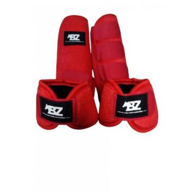 Imagem de Caneleira Boleteiras com Cloche Para Cavalos VÁRIAS CORES Tamanho Únic