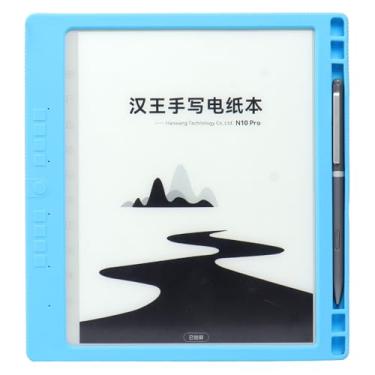 Imagem de MINGFENG Capa protetora de silicone para Penstar eNote N10 10,3 "E Ink Tablet Reader e-Book Tablet Light and Thin Four Corner Protective e-Paper Book com compartimento para caneta (azul)