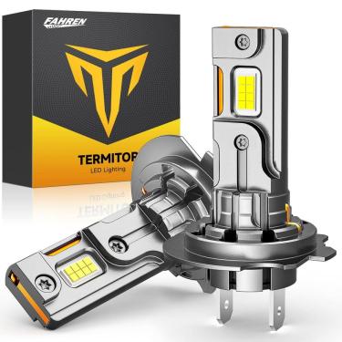 Imagem de Lâmpadas de neblina Termitor H7/H7LL 6500K brancas Pacote com 2