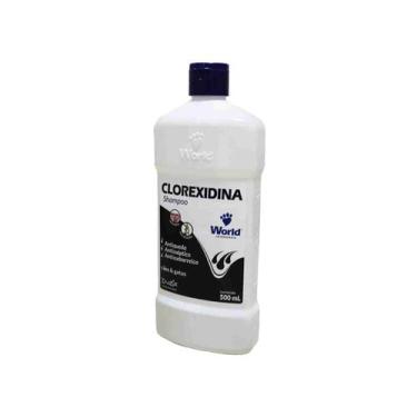 Imagem de Shampoo P/cães Gatos Clorexidina World Dug's 500ml