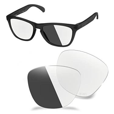 Imagem de AOZAN Lentes de reposição ANSI Z87.1 para óculos de sol Oakley Frogskins OO9013 - HI-DEF fotocromático