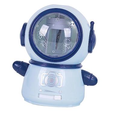 Imagem de YOUTHINK Aparecedores de Lápis, Apontadores Elétricos de Desenho Animado para Uso Em Casa e Em Sala de Aula (Azul claro)