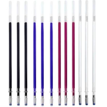 Imagem de Refil Recarga Caneta Magica Fantasminha Escreve e Apaga com Calor Tecido Alfaiate Desenhar Moldes Patchwork Costura (Colorido)