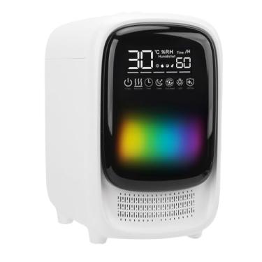 Imagem de Diydeg Umidificador de Névoa Legal, 4 Em 1 3,5L Grande Colorido de Umidificador Leve de Luz LED, de de Desktop Alto -falante do (Plugue da UE 100-240V)