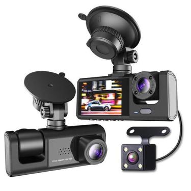 Imagem de Dashcam 1080P WiFi de grande angular C309-2083 para carro - J-One