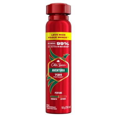 Imagem de Desodorante Antitranspirante Spray Old Spice Aventura 250ml