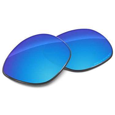 Imagem de Tintart Lentes de substituição de desempenho compatíveis com RayBan RB4194 53 mm polarizadas gravadas-azul-celeste