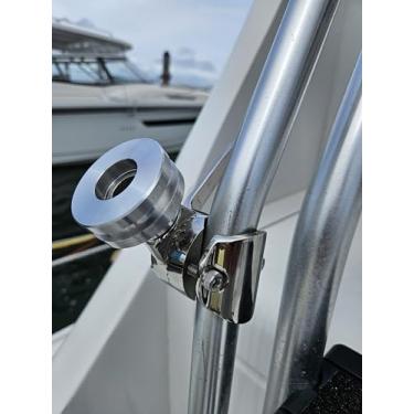 Imagem de Locmarine Suporte de Trilho Ajustável de Nível Marítimo para Antena Starlink Mini - Base de Prato Plano Perfeita para Barcos, Iates, Veleiros E Traineiras (Lm-Smini-Rl)