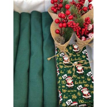 Imagem de Kit 4 Pças Jogo Americano De Mesa Jantar Natal Decoração 007 - Marphi 