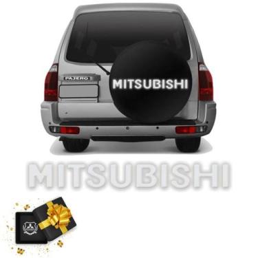 Imagem de Adesivo Mitsubishi Resinado Pajero Tr4 Prata Refletivo - SPORTINOX, Pa