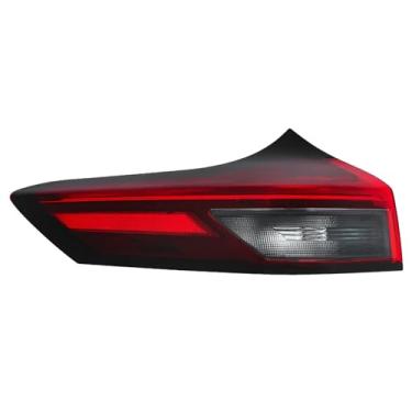 Imagem de SUPAPRO Luz traseira de para-choque adequada para Nissan Rogue LH 2021-2024 Estilo OE, substitua o corpo por uma lâmpada de estacionamento de luz de freio vermelha