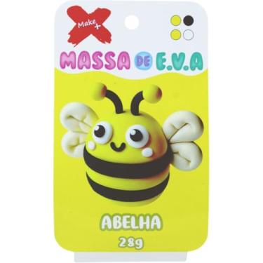 Imagem de Massa de Eva, Make+, Criativa, Abelha, com 04 Cores, 28 g