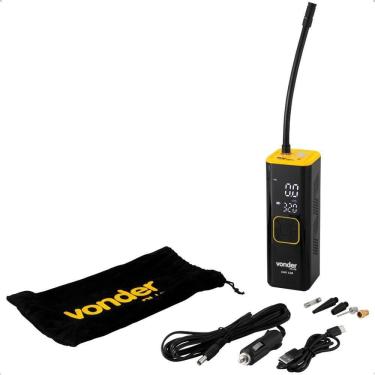 Imagem de Compressor Automotivo 12V E Bateria Portatil Cav 128 Vonder