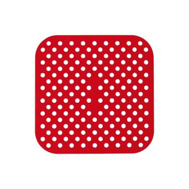 Imagem de Forro de Silicone Quadrado para Airfryer 18cm