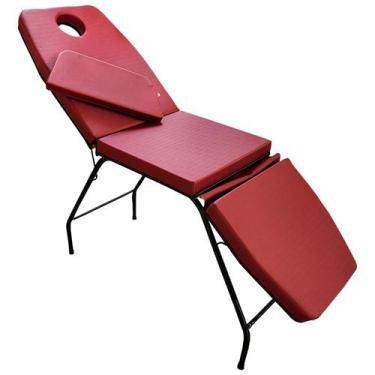 Imagem de Maca Estética Massagem 3 posições com Orifício para o Rosto For ty Sto