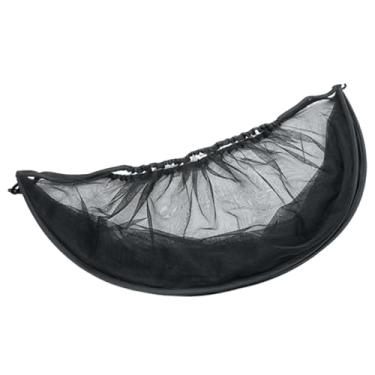 Imagem de ＫＬＫＣＭＳ Rede de proteção para bicicletas de bebê, respirável, preta, dobrável, berço, capa de malha para quintal, jardim, viagens ao ar livre
