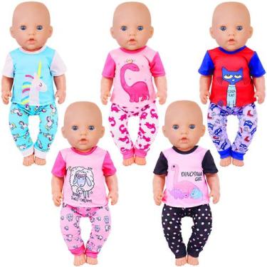 Imagem de Conjunto de roupas para bonecas UNICORN ELEMENT para bonecas de 35 a 4