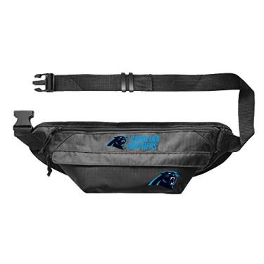 Imagem de Pochete grande NFL Carolina Panthers NFL – Pochete – Bolsa de cintura, cor do time, 35,5 cm L x 15,5 cm A x 10 cm P