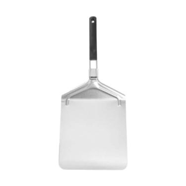 Imagem de DimyFew Pá dobrável para pizza, espátula para pizza, fácil de usar, portátil, com cabo dobrável para panquecas, omeletes, vegetais e pão, 24cm