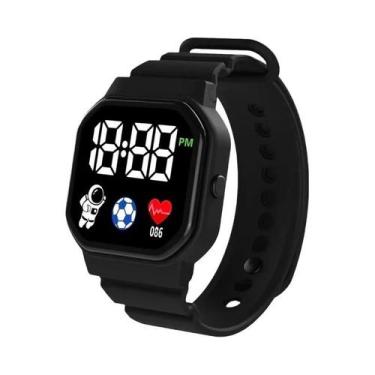 Imagem de Relógio Digital Esportivo À Prova D'Água Para Crianças Com Pulseira De