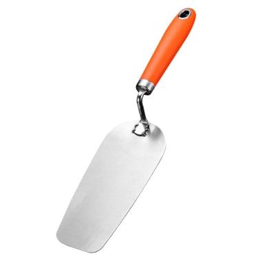 Imagem de ＡＷＨＡＯ Desempenadeira de Gesso, Ferramenta de Construção, Desempenadeira de Drywall de aço Inoxidável, Ferramenta Manual para Revestimento de Azulejos E Alve, Redondo, Tamanho real