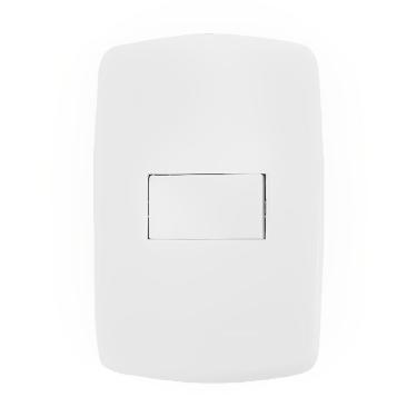 Imagem de Interruptor Simples com Placa 4x2 - DC-8100/1 - DICOMPEL