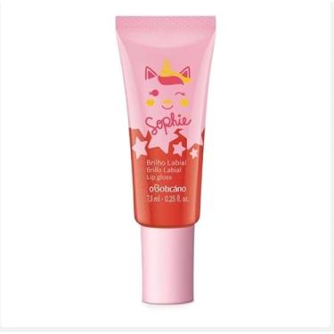Imagem de Sophie Brilho Labial Infantil, Rosa e Vermelho, 7,5ml, Unicórnio, Maquiagem para Crianças