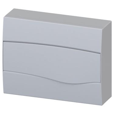 Imagem de Centro De Distribuição De Sobrepor Para 12 Disjuntores Com Porta Opaca Din Ip40 - 096.200.042 - Brum