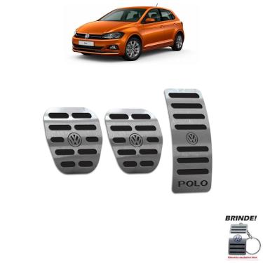 Imagem de Pedaleira Manual Volkswagen Polo 2019 2020 Preto