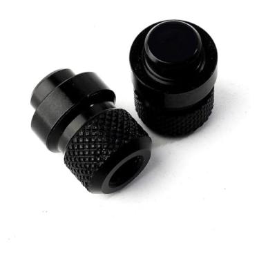 Imagem de Tampa de válvula de pneu de roda de motocicleta compatível com Y&AMAHA MT07 FZ07 MT09 FZ09 FJ09 MT03 MT25 MT125 MT10 FZ10 MT-07 2021-2024 (Y Preto)