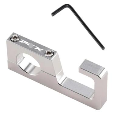 Imagem de BYYINGSUS 2 peças de gancho de motocicleta para capacete, bolsa de bagagem, ganchos compatíveis com PCX125 PCX150 PCX160 PCX 125 PCX 160 PCX 150 (1 peça prata)