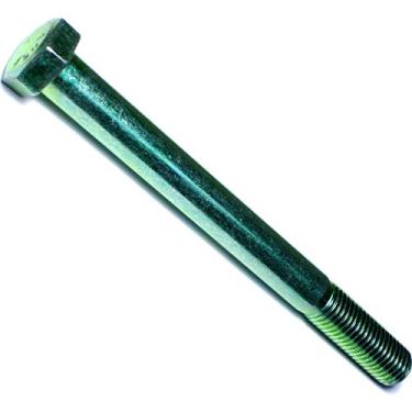 Imagem de Parafusos de fixação difíceis de encontrar 014973377939 Grau 5 grossos sextavados, 3/4-10 x 8 polegadas, 10 peças