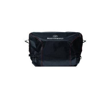 Imagem de Masterbuilt® Capa de grelha elétrica portátil a carvão e defumador resistente à água com costura dupla durável com forro de PVC em preto, modelo MB20080522
