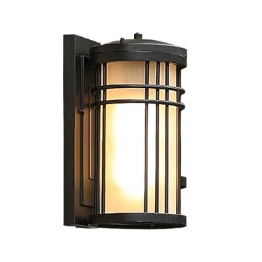 Imagem de Luminária de parede externa à prova d'água, moderna, corredor, jardim, varanda, pátio, luminárias, luminária pendente de teto LED,