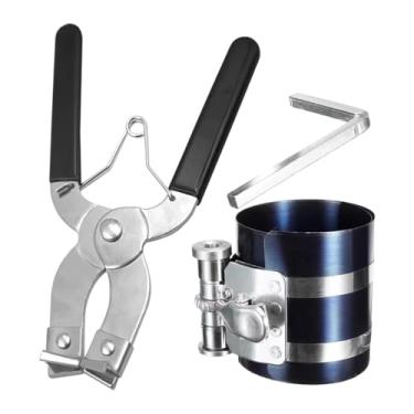 Imagem de Generic Anéis de pistão Compressor Ferramenta Ferramentas de reparo de automóveis Alicate de anel de pistão Profissional Conveniente Resistente Anti