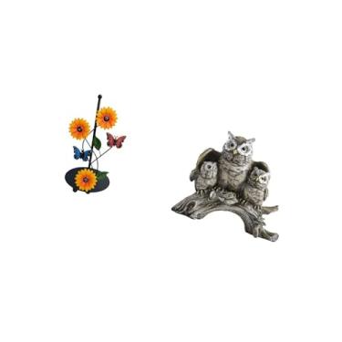 Imagem de Fenteer Porta-lenços Inspirado com Detalhe de, Dispensador de Papel Toalha Vertical Moderno E Escultura de Animal para Decoração de Home Office