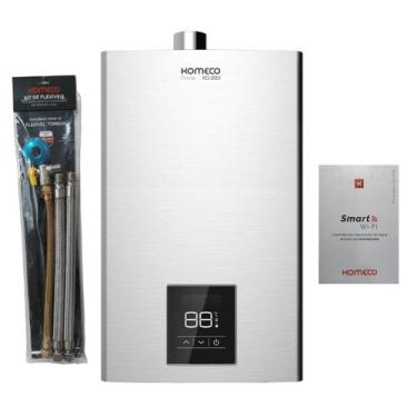 Imagem de Aquecedor De Água A Gás Komeco KO 21 Di Prime 21 Litros Glp Com Modulo