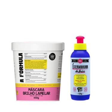 Imagem de Kit Lola A Fórmula Máscara 450ml e O Exterminador de Frizz Bálsamo - L