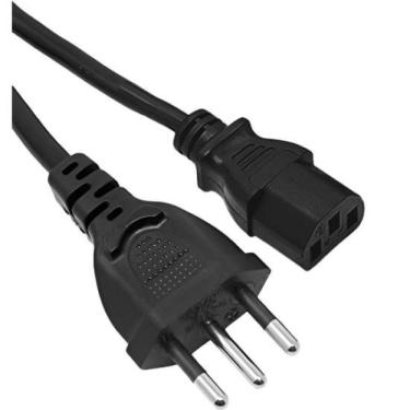 Imagem de Cabo de Força Para Computador 1,8M Preto Megatron