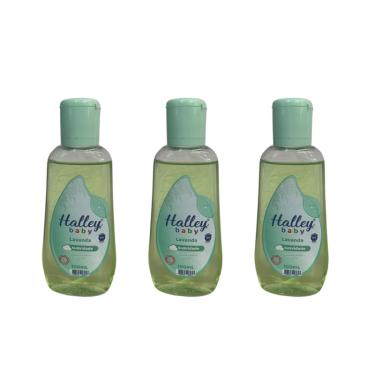 Imagem de Kit 3 Halley Baby Lavanda Infantil 100 ml