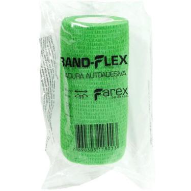 Imagem de Atadura 10cm Verde Band Flex Autoadesiva Para Animais Farex