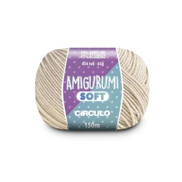 Imagem de Linha de Croche Amigurumi Soft 65 G - 150 M - Tex 434, 3061 - GARDÊNIA