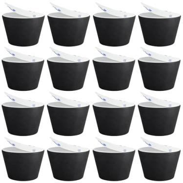 Imagem de Almofadas de alto-falante antiderrapantes de silicone de 3 cm, pacote com 16, adesivo, para alto-falantes pequenos, toca-discos, pés de isolamento de subwoofer, ressonância reduzida e vibração